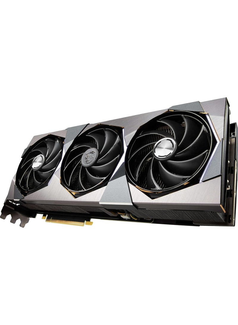 إم اس أي Gaming GeForce RTX 4070 Ti, 12GB GDRR6X, 192-Bit, Extreme Clock: 2790 MHz, HDMI/DP Nvlink Tri-Frozr 3 Ada Lovelace Architecture Graphics Card (RTX 4070 Ti SUPRIM X 12G) - Image 3